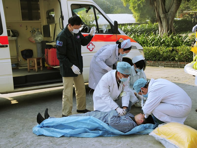 First aid kit for emergencies